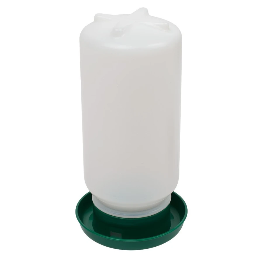 Poidło 1L GREEN dla drobiu – kury, perliczki, bażanty