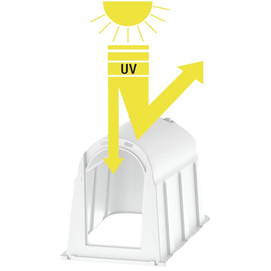 Budka dla cieląt Premium PE UV+ z lekkim wygrodzeniem – Kerbl