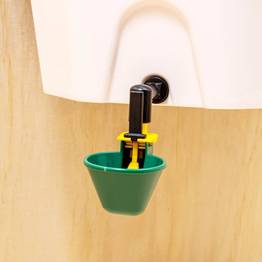 Poidło automatyczne AviAqua 8L z 3 kubkami | Dla drobiu i bażantów z zaworem pływakowym