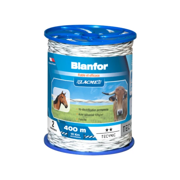 Plecionka BLANFOR biała 450m