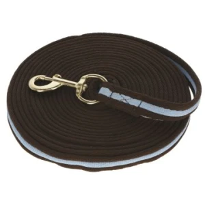 Lonża dla konia Soft, 8 m, czarny/czerwony, Covalliero