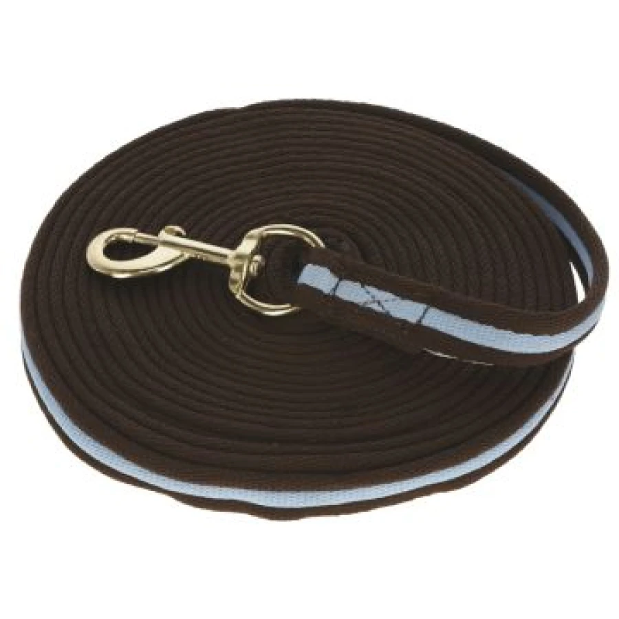 Lonża dla konia Soft, 8 m, czarny/czerwony, Covalliero