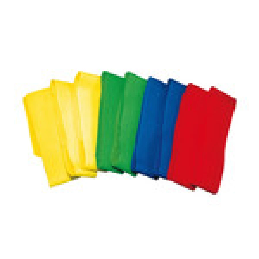 Opaska identyfikacyjna czerwona  dla krów GEWA 40x400 mm – tekstylna, na rzep