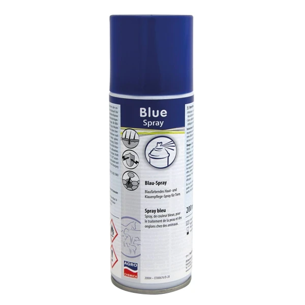 Chinoseptan Blau Spray 200 ml – regeneracja skóry i pielęgnacja kopyt