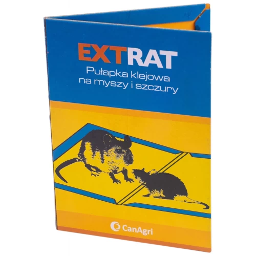Pułapka klejowa XL na myszy i szczury z wabikiem, 31 x 21 cm, Extrat