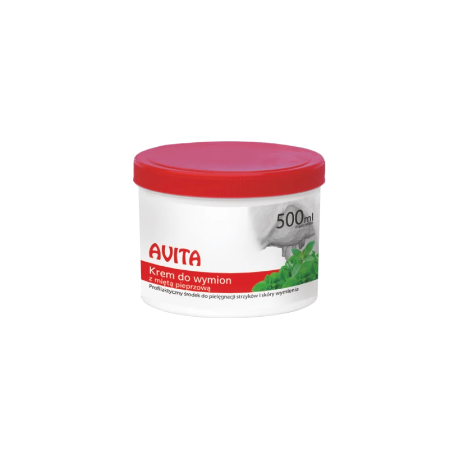 Krem do wymion Avita z miętą pieprzową 500 ml