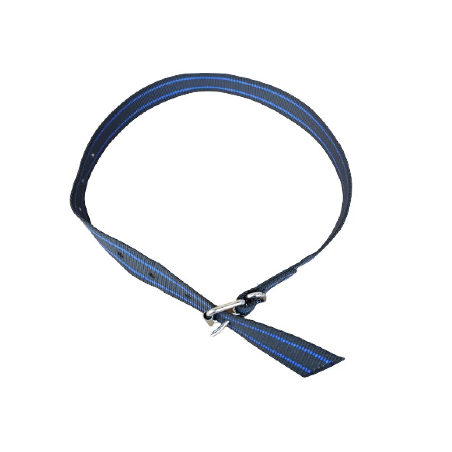 Obroża identyfikacyjna dla bydła 120 cm GRAY/BLUE –  trwała i wygodna