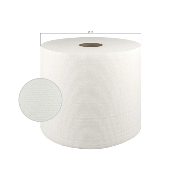 Papier włókninowy, ręcznik do wymion, niepylący, 60 g/m2, 1800 g, 26 x 25 cm,