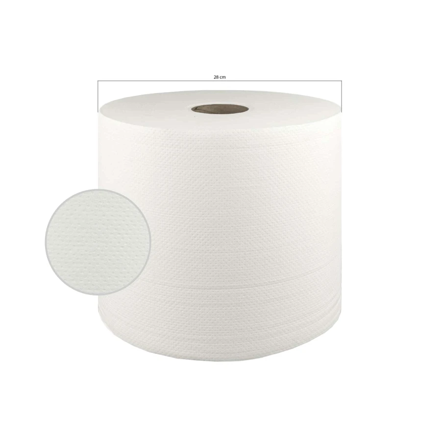 Papier włókninowy, ręcznik do wymion, niepylący, 60 g/m2, 1800 g, 26 x 25 cm,