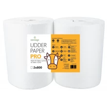 Papier do higieny wymion Udder Paper Pro, na mokro i sucho, 23 x 22 cm, 2 x 800 list., Can Agri