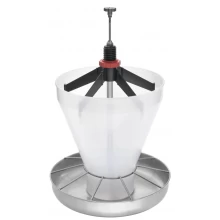 Dokarmiacz dla prosiąt z hakiem J-Hook, Ø 400mm, 8L + zbiornik 20L