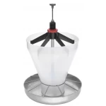 Dokarmiacz dla prosiąt z hakiem J-Hook, Ø 400mm, 8L + zbiornik 20L