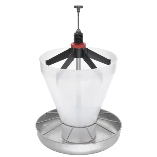 Dokarmiacz dla prosiąt z hakiem J-Hook, Ø 400mm, 8L + zbiornik 20L