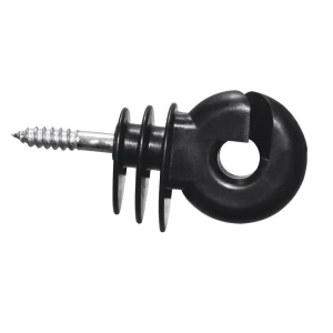 Izolator do plecionek i drutu TITAN, zatopiony trzpień 6 mm, Kerbl 25 szt.