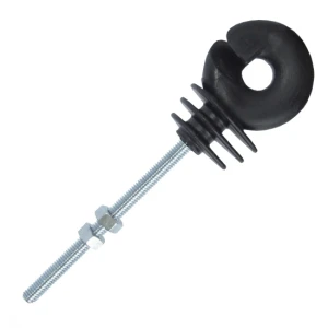 IZOLATOR OKRĄGŁY Z GWINTEM METRYCZNYM fi6/100, kpl. 10 szt.