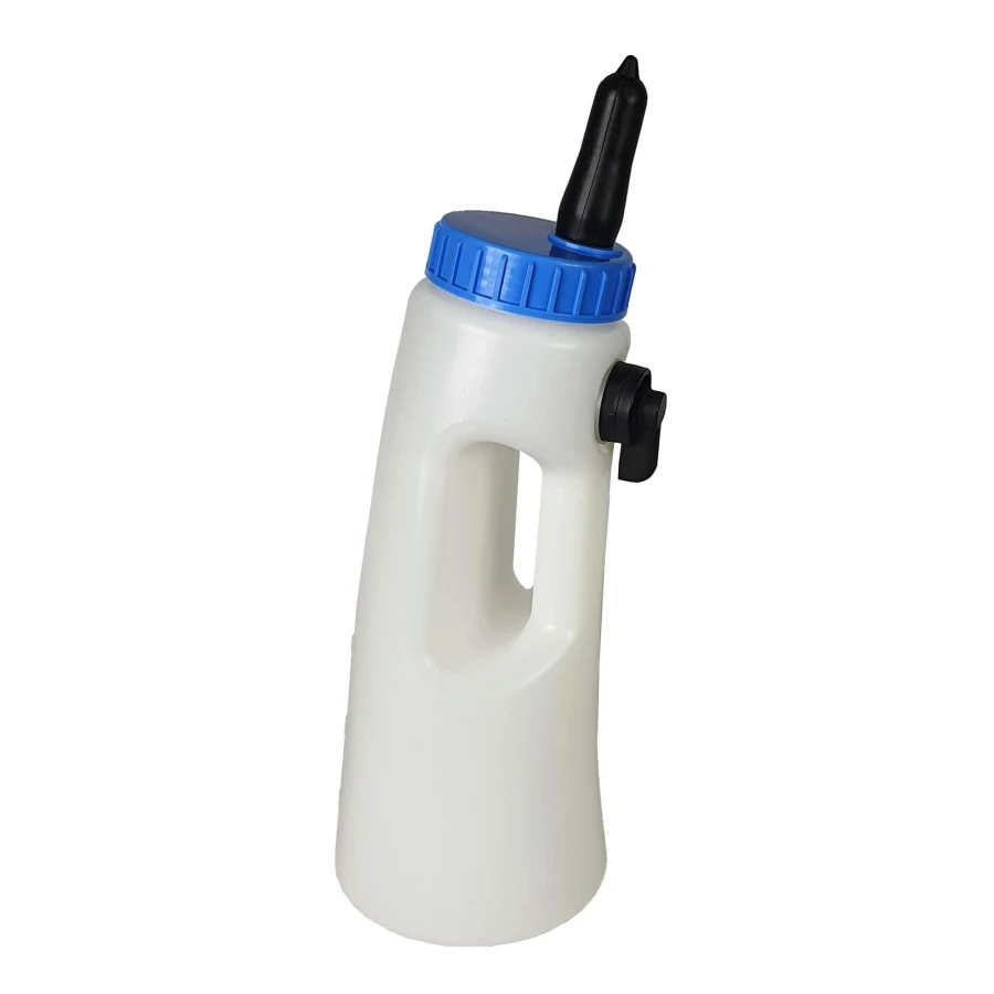 Butelka do pojenia cieląt - 2 l - trójstopniowy zawór