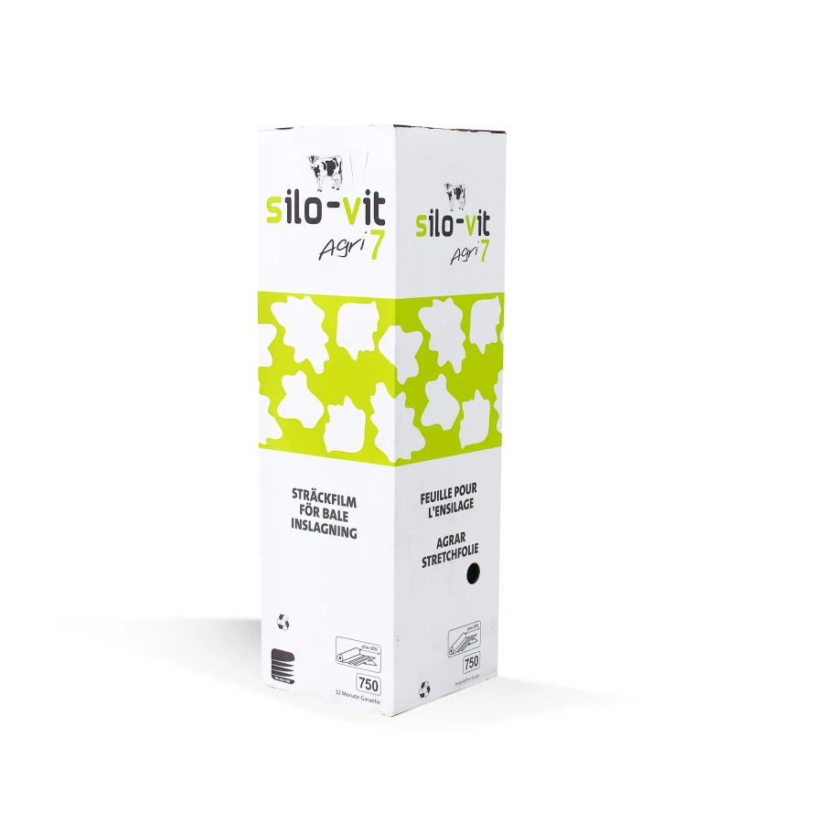 Folia do sianokiszonki SILO-VIT Agri 7 biała 500 mm 2000 m - paleta 48 szt.