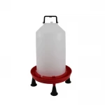 Poidło 15L na nóżkach z korkiem | Dla drobiu: kur, gęsi i gołębi