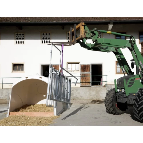 Budka dla cieląt Premium XL z wygrodzeniem dla 5 cieląt – zestaw 10 szt. – Kerbl