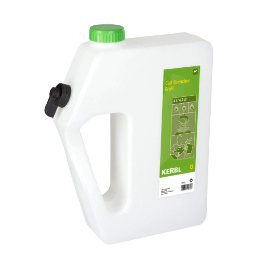 Drencher dla cieląt z elastyczną sondą, "Profi", 4,0 l, Kerbl