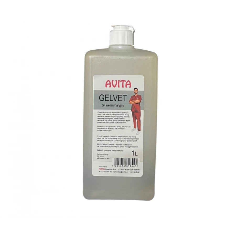 GelVet - Żel weterynaryjny inseminacyjny eksploracyjny 1l