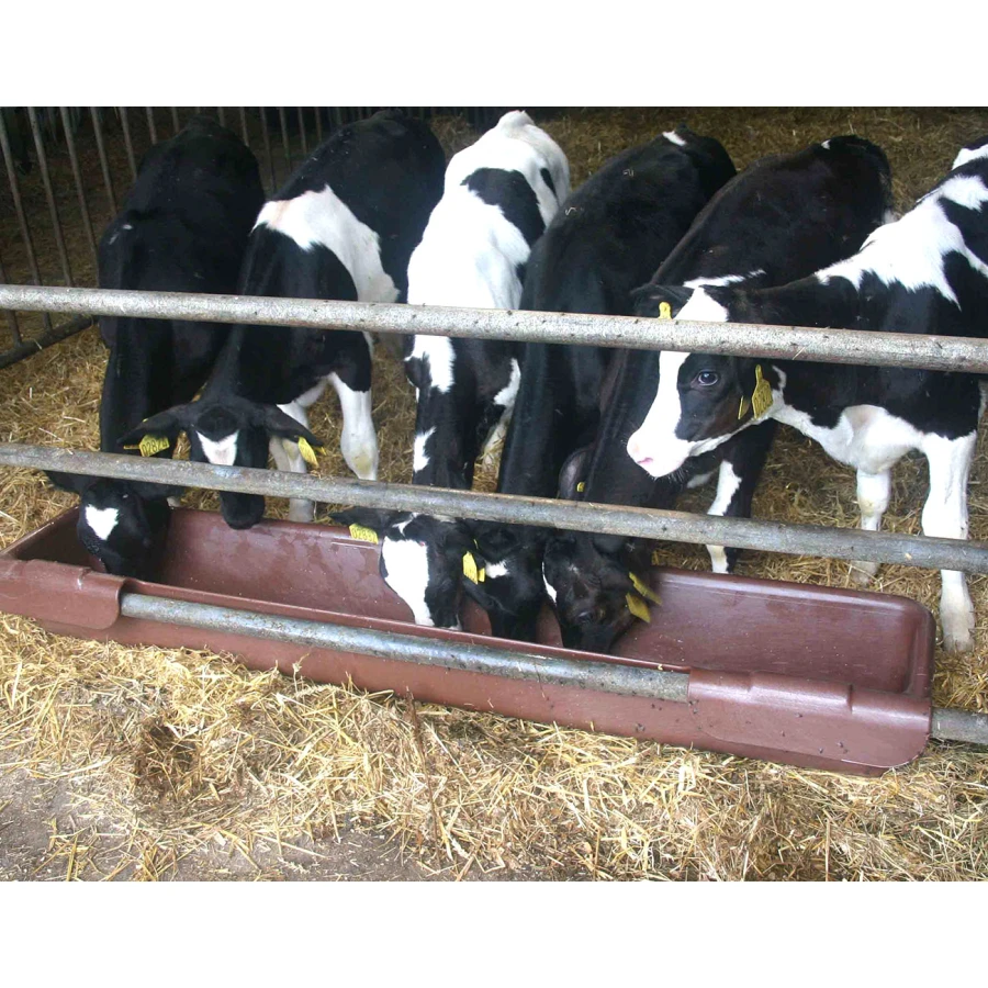 Koryto z zawiesiem dla cielat i owiec, 100 l, 200 cm