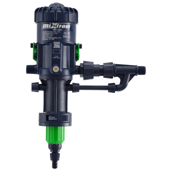 Pompa dozująca By-Pass, 0,2 - 2 %, MX.250.P022.2.B.00.1.BSP.VX, Mixtron