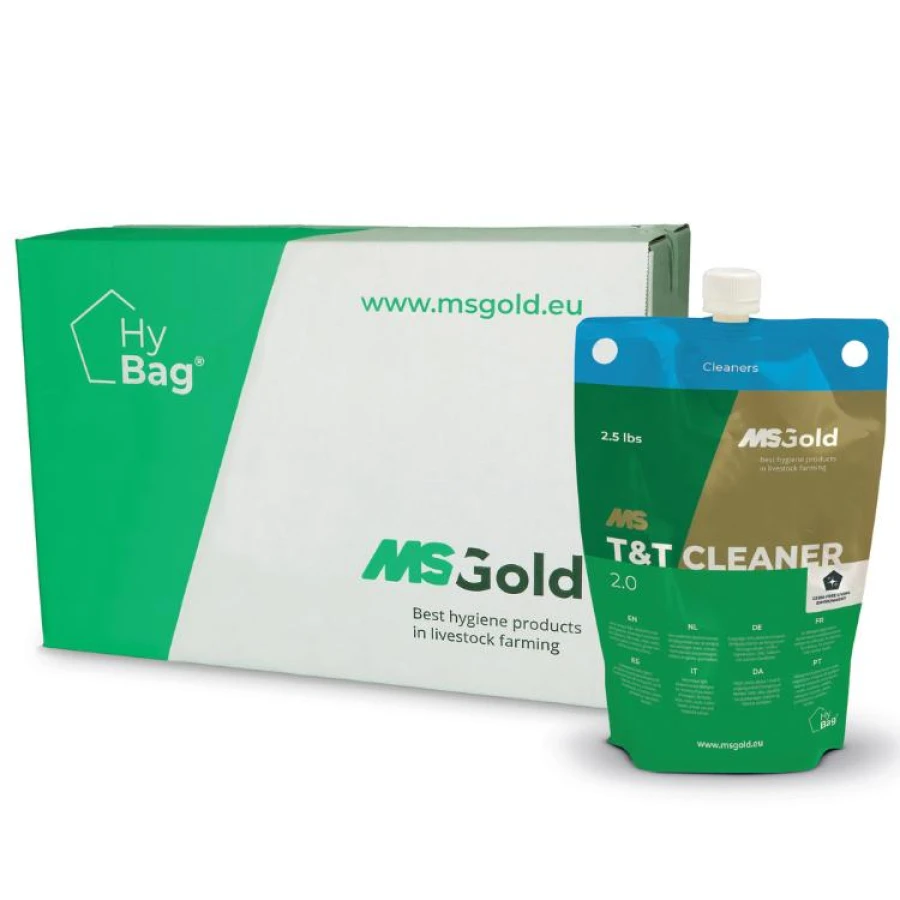 HyBag® MS T&T Cleaner 2.0, kpl 12 szt.  (12x 1,134 kg) - Skoncentrowany srodek do mycia pojazdów, MS Schippers