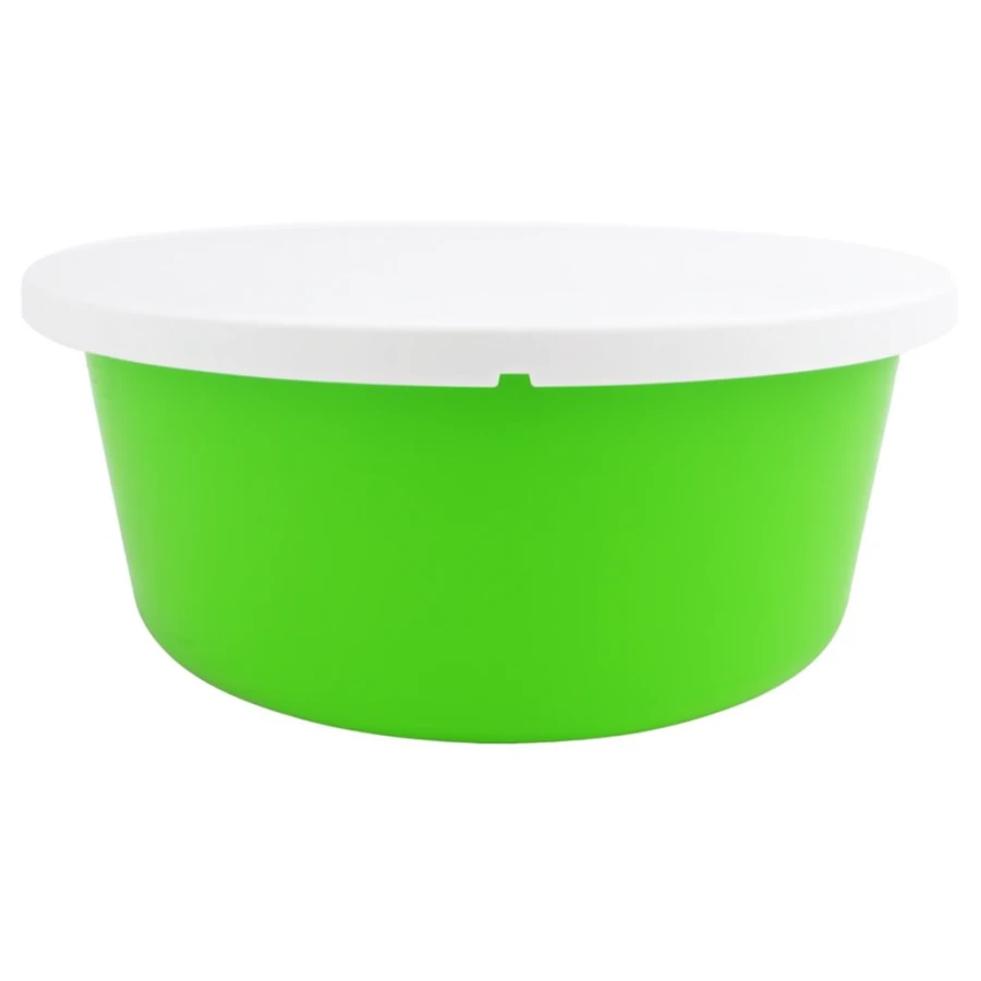 Miska jasno zielona 5 kg do musli z pokrywą, GEWA