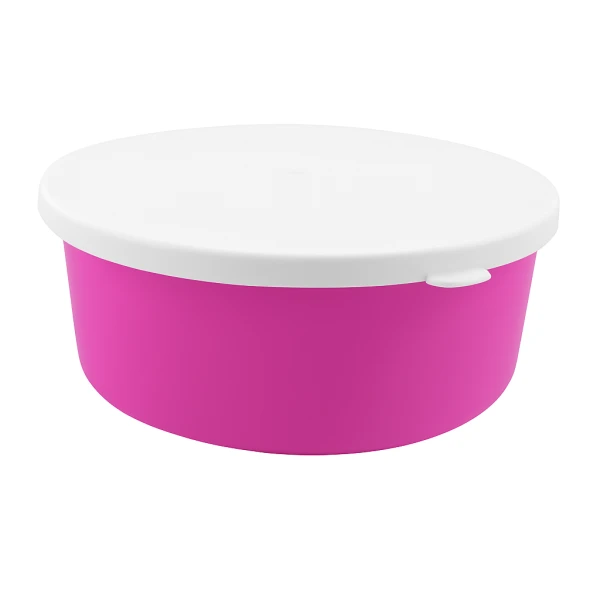 Miska różowa 5 kg do musli z pokrywą, GEWA