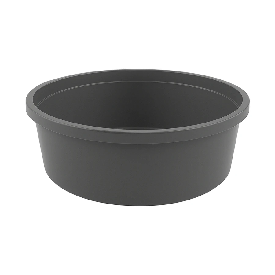 Miska szara 5 kg do musli z pokrywą, GEWA