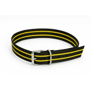 Obroża identyfikacyjna dla bydła 120 cm Black/Yellow