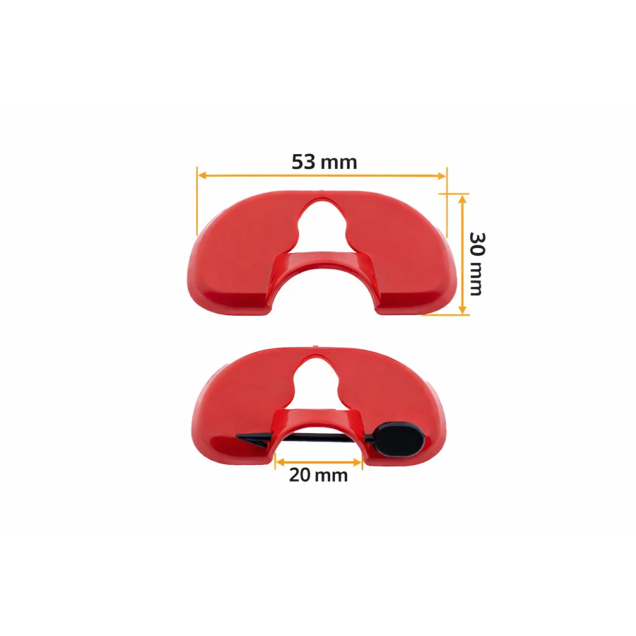 Osłonki DUŻE na dzioby ptaków – zestaw 25 szt. + szpilki | Antykanibalizm