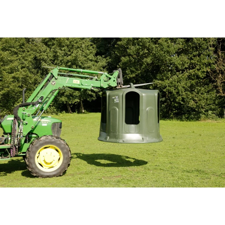 Paśnik na baloty, dla cieląt i koni, 5 stanowisk, Kerb