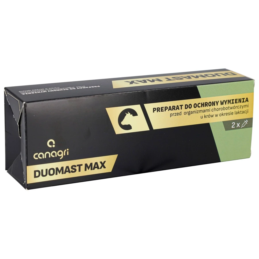 Preparat do ochrony wymienia w okresie laktacji 20 szt.  DuoMast Max, Canagri