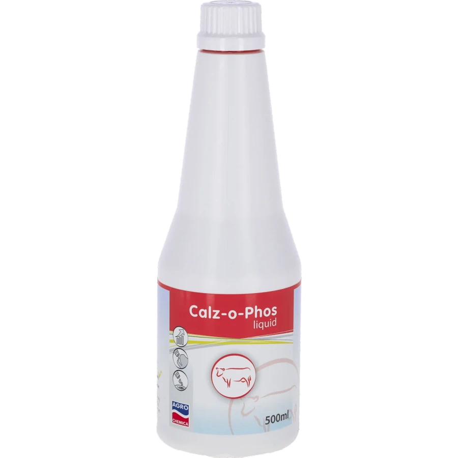 Calz-o-Phos 4 x 500 ml – preparat na niedobory wapnia i fosforu u krów