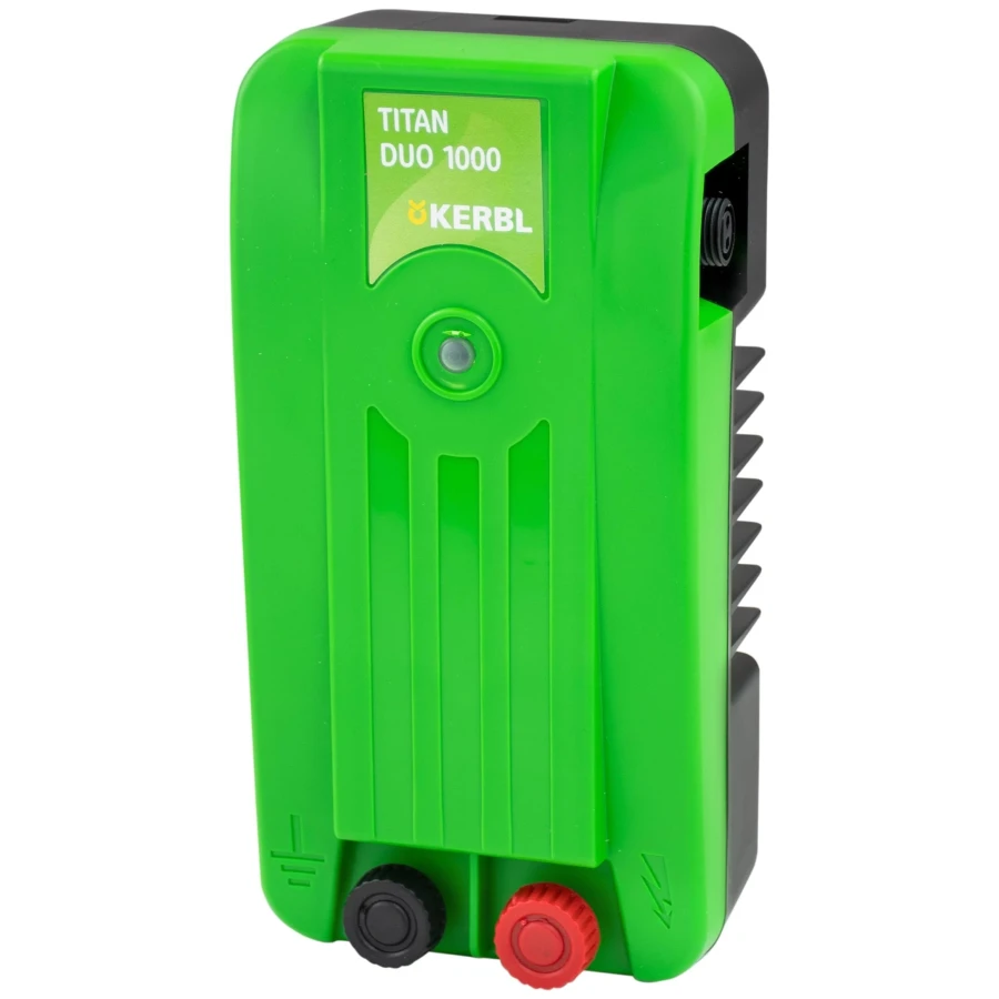 Elektryzator uniwersalny KERBL TITAN DUO 1000 dla koni, bydła i małych zwierząt, 1,0 J
