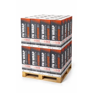 Folia do sianokiszonki FN WRAP HYBRID biała 750 mm 1500 m, paleta 40 szt. 
