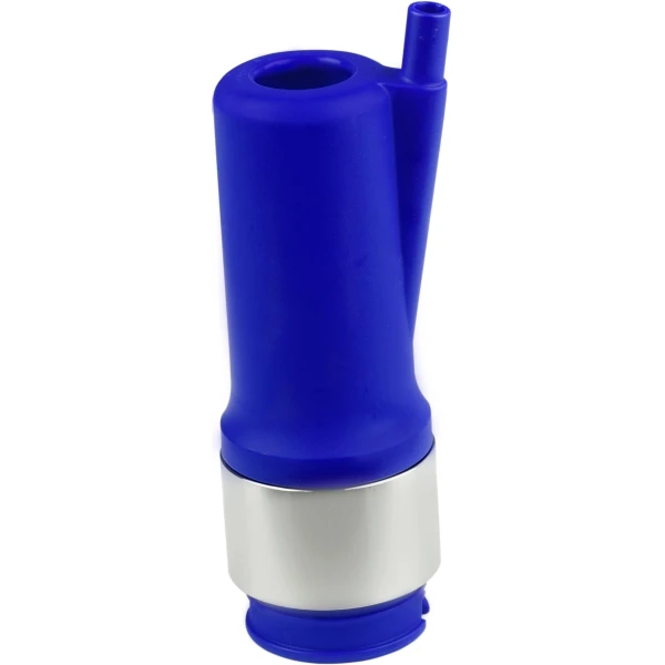 Kubek udojowy do gum strzykowych trójkątnych, niebieski, 240 gr