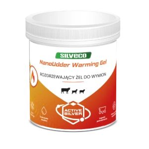 SILVECO NanoUdder Warming Gel – żel rozgrzewający do wymion, 500g