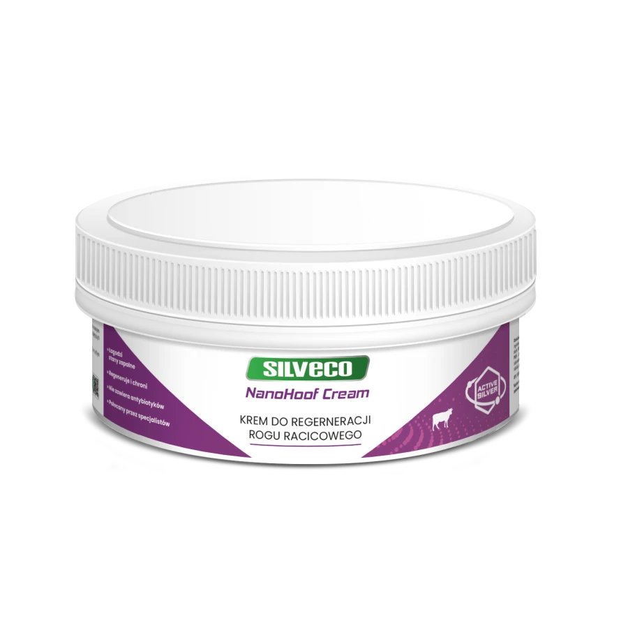 SILVECO NanoHoof Cream Krem do regeneracji rogu racicowego, 250g