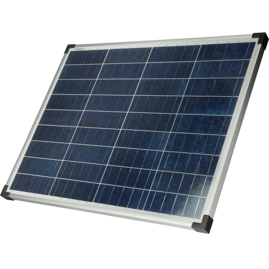 Panel słoneczny 100W z regulatorem ładowania, do podłączenia bezpośrednio do akumulatora, Kerb