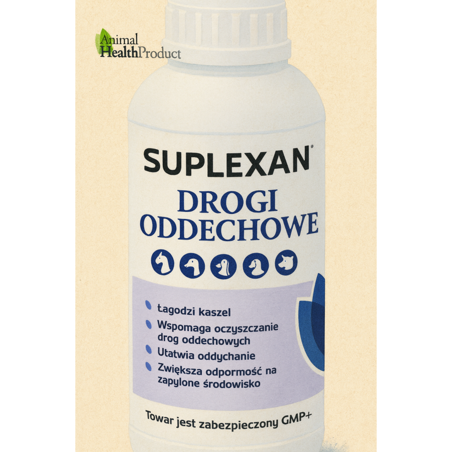 Drogi Oddechowe – wsparcie oczyszczania dróg oddechowych u drobiu i trzody chlewnej
